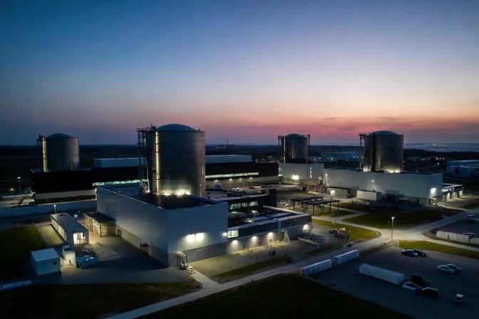 Small modular reactor facility (concept rendering)